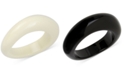 INC International Concepts IRIS X I.N.C. Acrylic Oblong Slip-On Bangle Bracelet, Created for Macy's